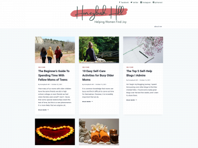 honeybushhill.com snapshot