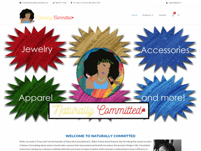 naturallycommitted.com snapshot