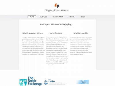 shippingexpertwitness.co.uk snapshot