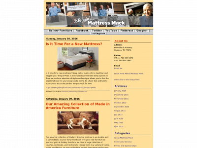 mattressmack.com snapshot