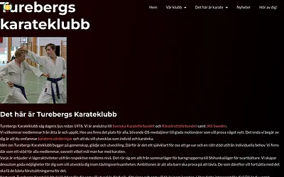 turebergskarateklubb.se snapshot