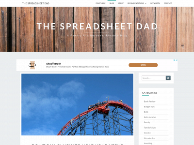 thespreadsheetdad.com snapshot