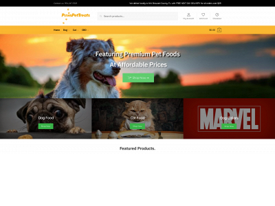 pawspettreats.com snapshot