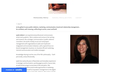 www.lydiagallant.com snapshot