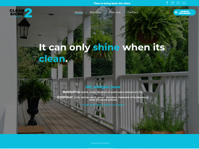 clean2shine.nl snapshot