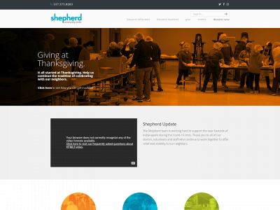 shepherdcommunity.org snapshot