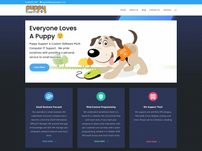 puppysupport.com snapshot