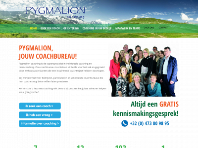 pygmalion-coaching.be snapshot