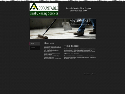 accountablefinalcleaning.com snapshot