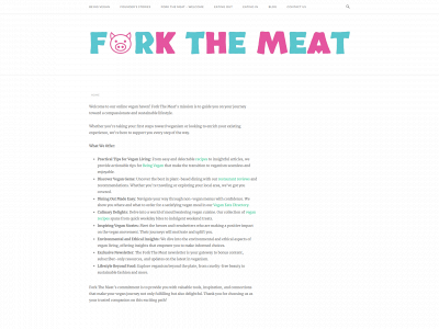 forkthemeat.com snapshot