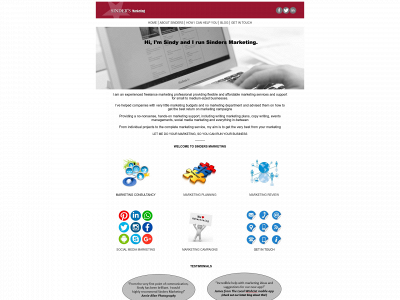 sinders.co.uk snapshot