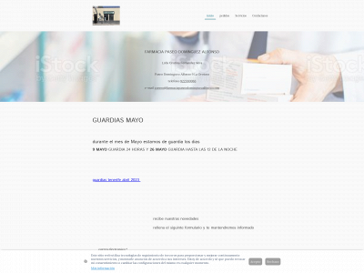 farmaciapaseodominguezalfonso.com snapshot