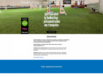 sporttikoirahalli.info snapshot