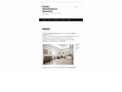 odontoiatriaquaranta.com snapshot