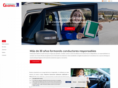 autoescuelagabriel.es snapshot