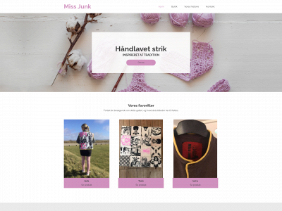 missjunk.dk snapshot