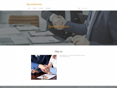 specialstyrken.dk snapshot