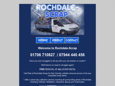 rochdale-scrap.co.uk snapshot