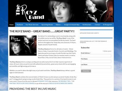 royzband.com snapshot