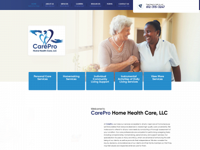 www.careprohomehealth.com snapshot