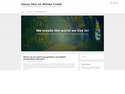 sassyhenonwindycreek.com snapshot