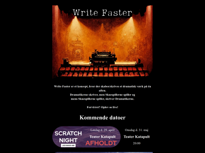 writefaster.dk snapshot