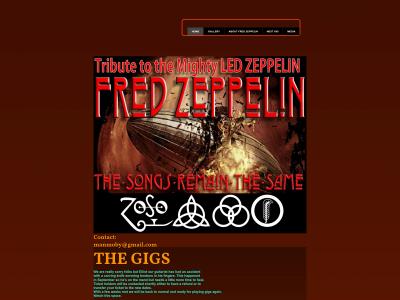 fred-zeppelin.com snapshot