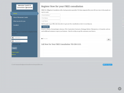 manassasleadgenerationandconversionspecialists.com snapshot