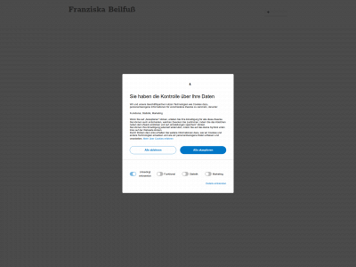 franziskabeilfuss.com snapshot