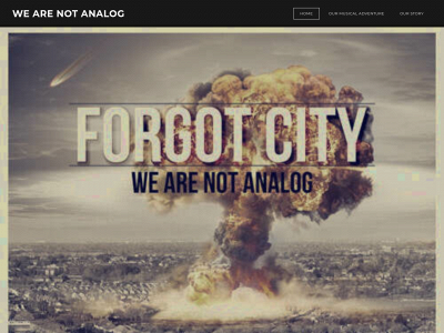 wearenotanalog.weebly.com snapshot