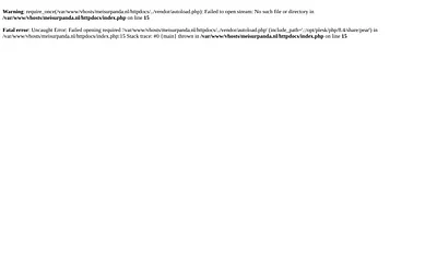 meisurpanda.nl snapshot