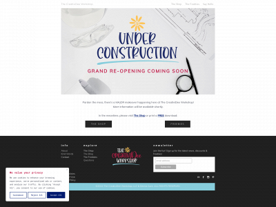 www.creativideeworkshop.com snapshot