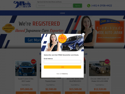 modeautojapan.com snapshot