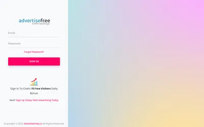 advertisefree.co.uk snapshot