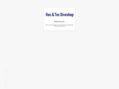 rectecdiveshop.fi snapshot