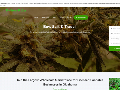 mygreenbroker.com snapshot