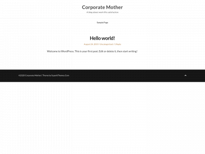 corporatemother.tech snapshot