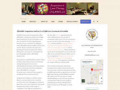 franklinacu.com snapshot