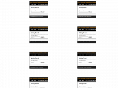 footballcorrectscore.com snapshot
