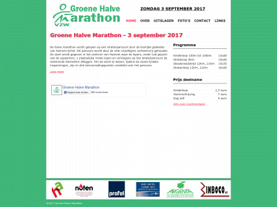 groenehalvemarathon.be snapshot