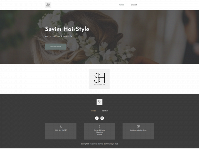 sevimhairstyle.be snapshot