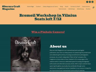 obscuracraft.com snapshot