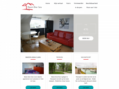 maisonannaclara.be snapshot