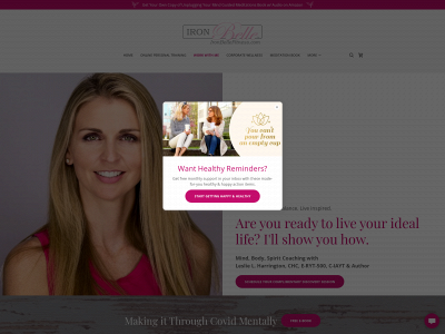 leslielharrington.com snapshot