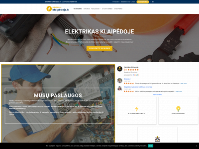 elektrikasklaipedoje.lt snapshot