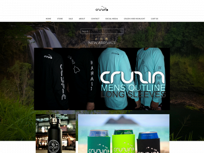 www.cruzinapparel.com snapshot