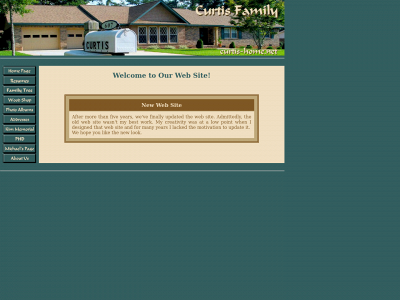 curtis-home.net snapshot
