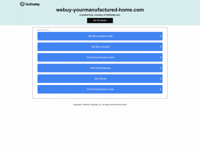 webuy-yourmanufactured-home.com snapshot