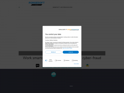 porgiesoft.com snapshot