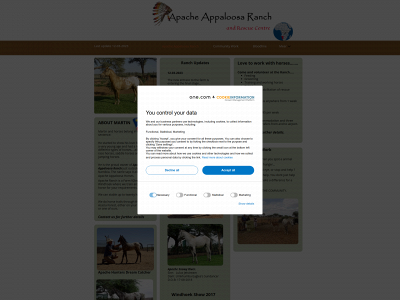 apacheappaloosaranch.com snapshot